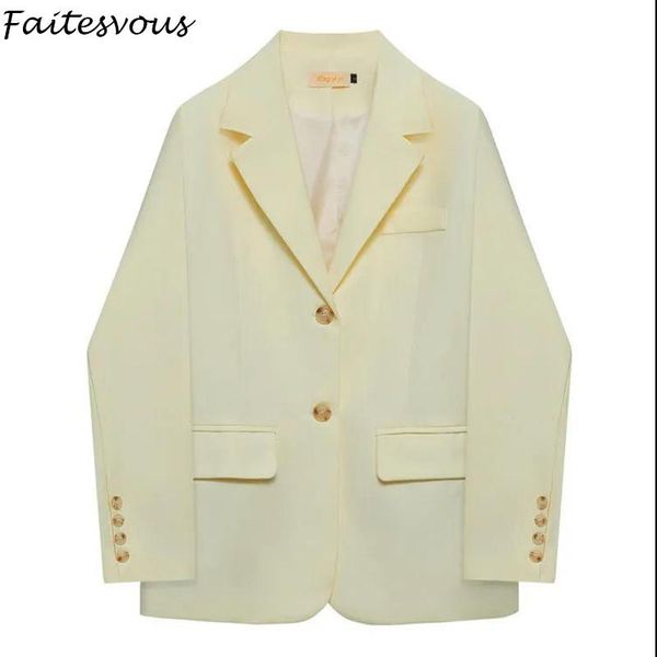 

women's suits & blazers korean apricot white oversized women 2021 spring autumn thin suit jacket female business casual blazer s-4xl, White;black