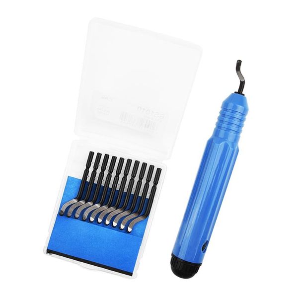 

professional hand tool sets handle burr metal pipe deburring kit nb1100 with 10 bs1010 blades edges remover trimming knife