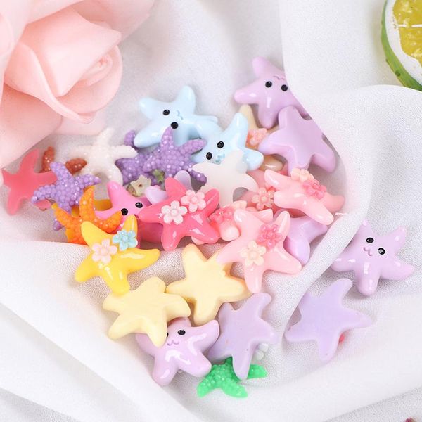 

10cs resin cute miniature starfish fish tank landscape aquarium ornaments new