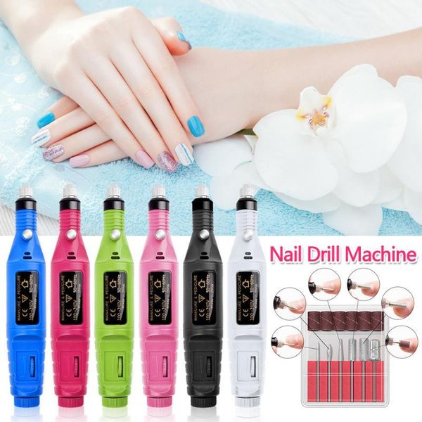 

nail art kits professional electric drill machine manicure pedicure set ceramic file equipment tools