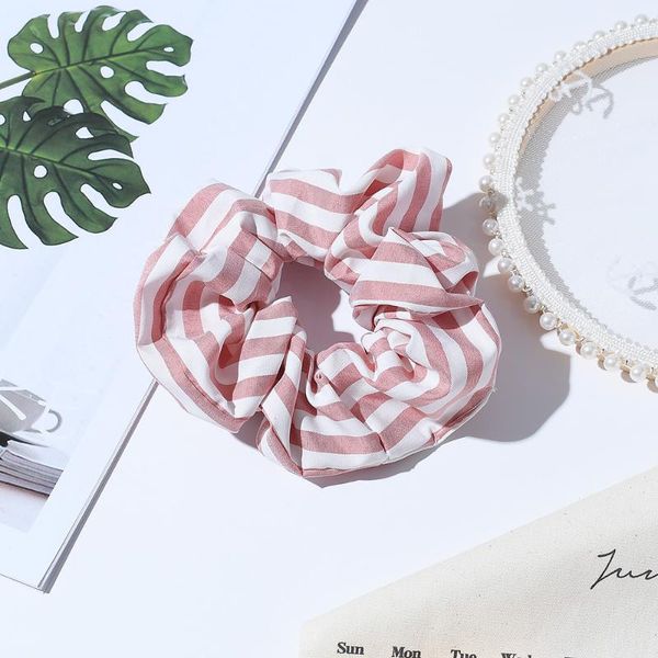 

hair accessories 2021 french satin texture rope color fabric wild ring head large intestine korean, Slivery;white