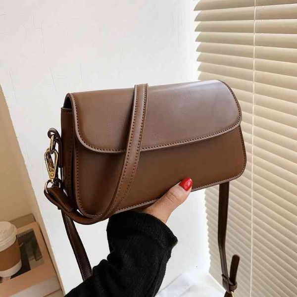 

bags handbags wallets bag women's 2021 fashion small square single shoulder messenger simple clear autumn winter foreign style texture, Black;red