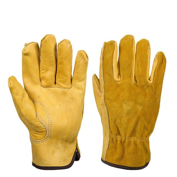 

disposable gloves garden gardening cow leather digging planting durable waterproof work glove outdoor gadgets tools