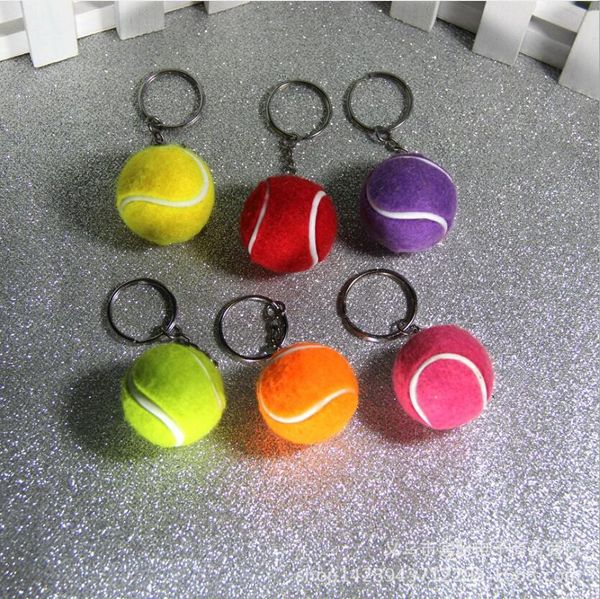 

brand new simulation tennis keychain, sports key chain pendant dmkr175 mix order key rings, Slivery;golden