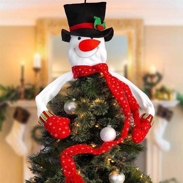 

christmas decorations snowman decoration of tree 2021 year party ornaments for home santa claus