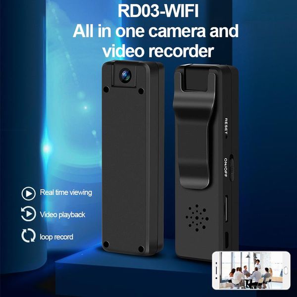 

mini cameras hd wireless camera wifi small video camcorder pen body cam worn loop recording motion detection
