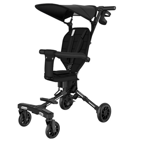 

strollers# sliding baby two-way light trolley ultra-light and foldable children's stroller with high landscape