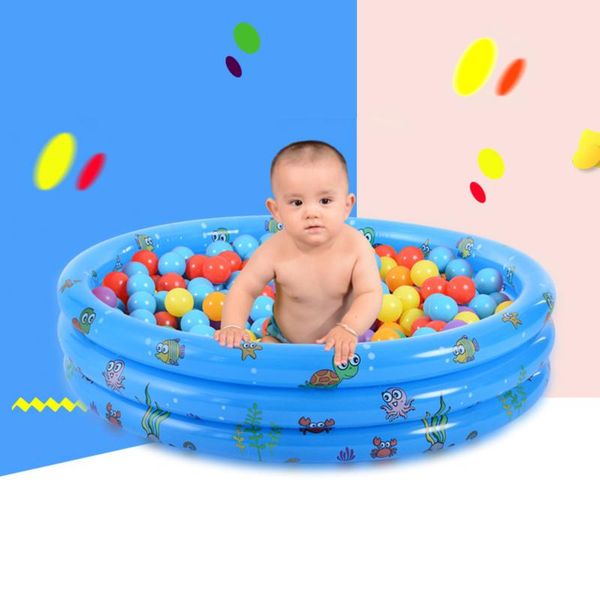 

pool & accessories children round inflatable swimming baby swim shower bathtub toys basin infant sand kids water
