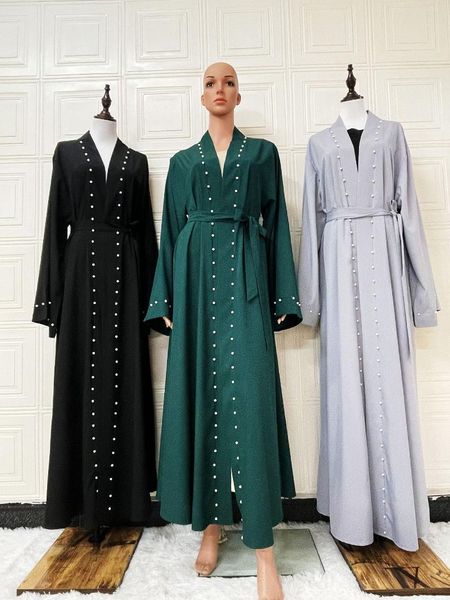 

ethnic clothing ramadan eid muslim abaya beading dress vestido arabic islamic kimono hijab african dashiki jalabiya long robe gowns musulman, Red
