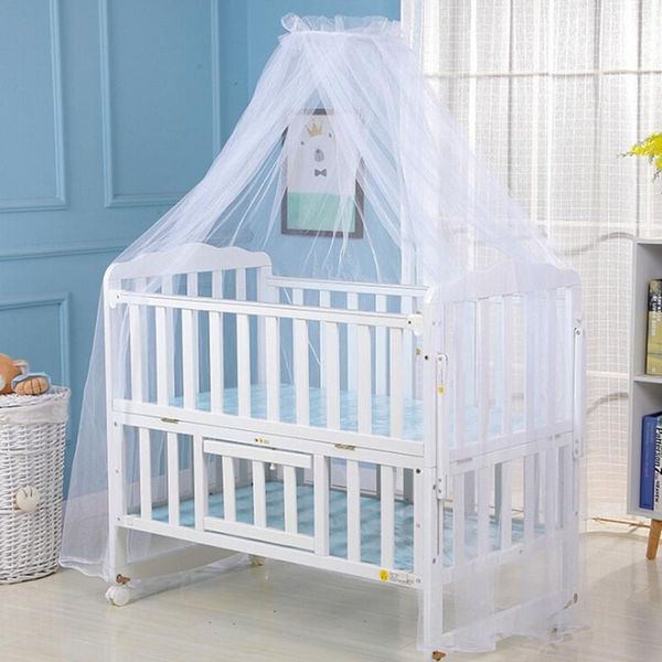

mosquito net baby summer cradle canopy round bed foldable cover for crib
