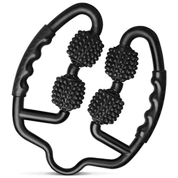 

muscle roller massager for neck, arm, elbow, muscle relieve after exercise, trigger point roller for muscles tissue