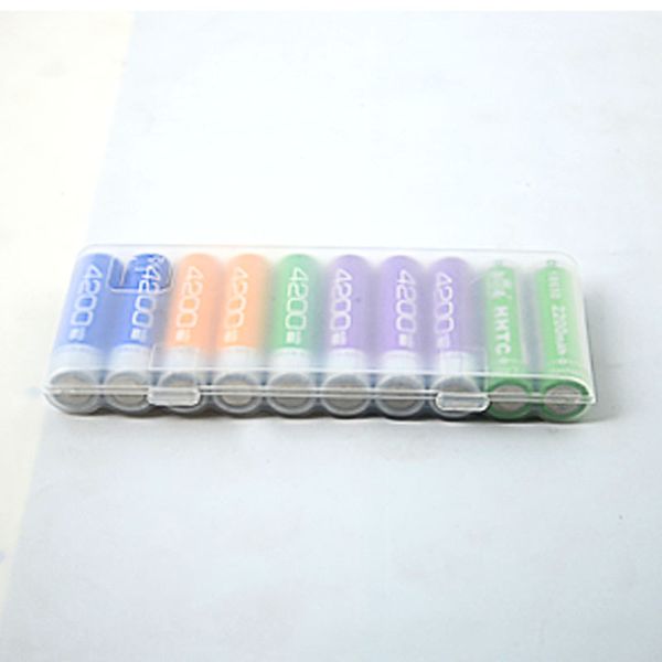 

2pc 10x slot battery holder case organizer container 18650 storage box holder hard case cover battery holder