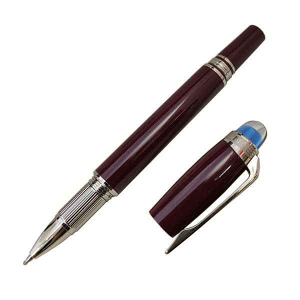 

yamalang luxury pen classic round crystal with blue signature pens noble gift metal forging comfortable writing good gift
