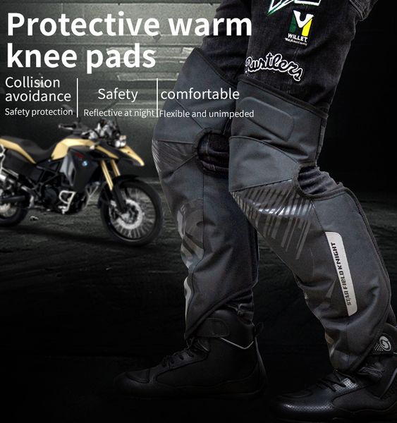 

motorcycle riding knee protection windproof warm leg kneepad riding equipment 2020new