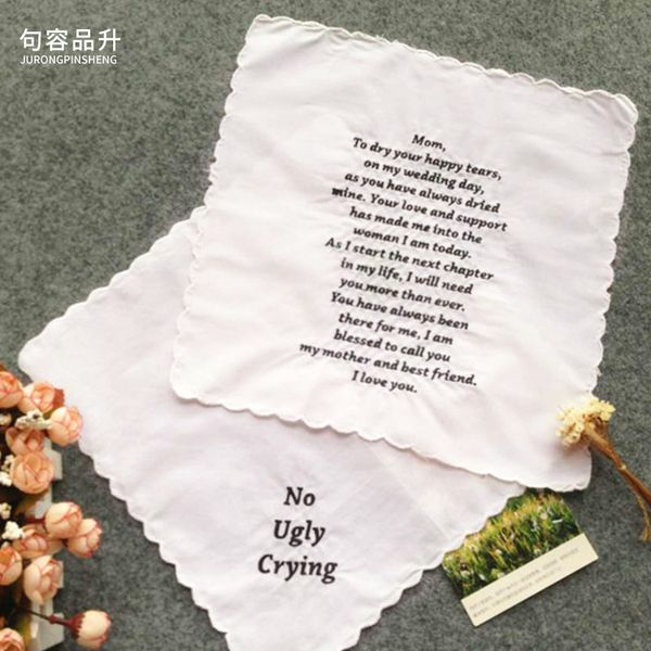 

Handkerchief Simple Pure White Reusable Company Gift Activity Square Towel
