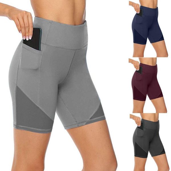 

women's summer shorts leggings casual solid color fitness shorts trouser summer short running clothing ladies, White;black