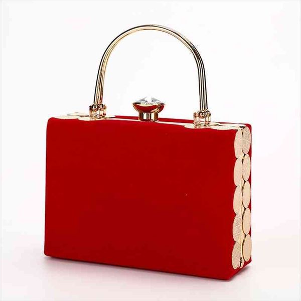 

elegant velour hard surface evening bag women rectangle box handbags black red fashion party clutches ladies bolsa feminina