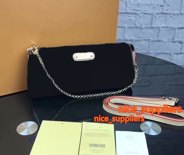 

fashion chains handbag new style shoulder bags women's totes 3 color genuine leather evening bags #95567 #40718 wallets cx#193, Red;black