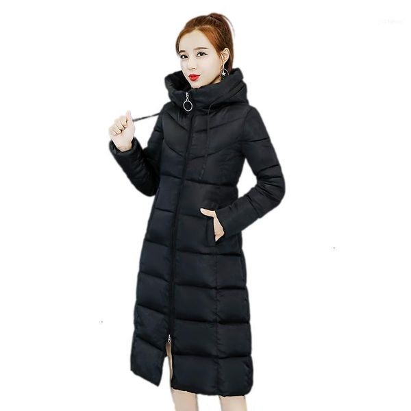 

in 2021, a long winter coat and collar hanger were prepared for tall paka women.1, Black