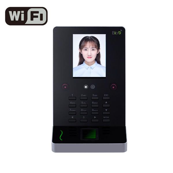 

facial recognition system zk uf600 biometric time attendance access and entrance control password terminal clock machine