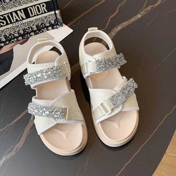 

dress shoes sandals women summer fashion women's 2021 comfortable open toe all-match platform shallow, Black
