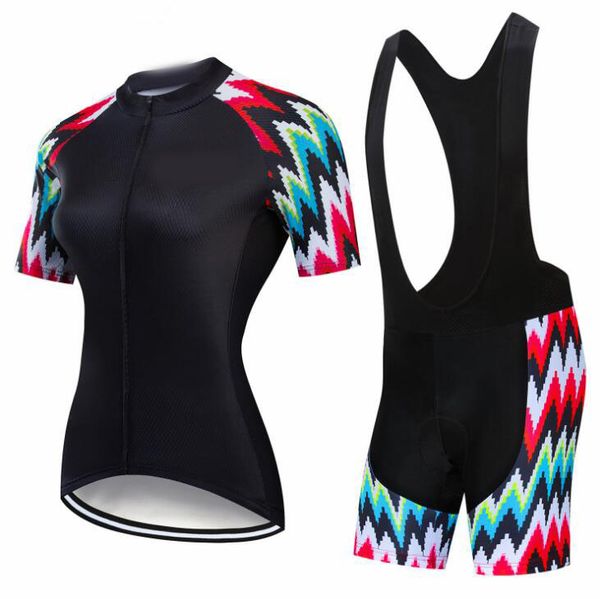 

selling summer mountain bike cycling wear women's speed drop suit bicycle outdoor cycling equipment short-sleeved shorts bib