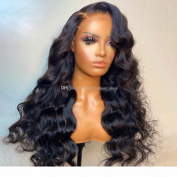 

5x5 silk lace front wigs brazilian body wave human hair wigs 180% density pu silk remy hair wigs baby hair, Black;brown