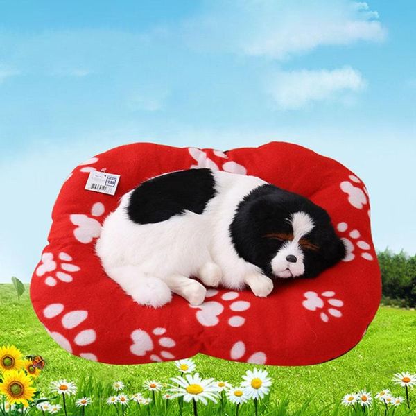

hobbylane cute printing pet dog bed warming dog house soft pet nest kennel for cat puppy fall winter products