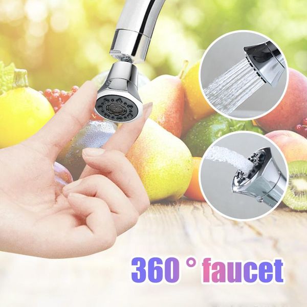 

other faucets, showers & accs 360 rotate faucet kitchen aerator water diffuser bubbler saving filter shower head nozzle tap connector dropsh