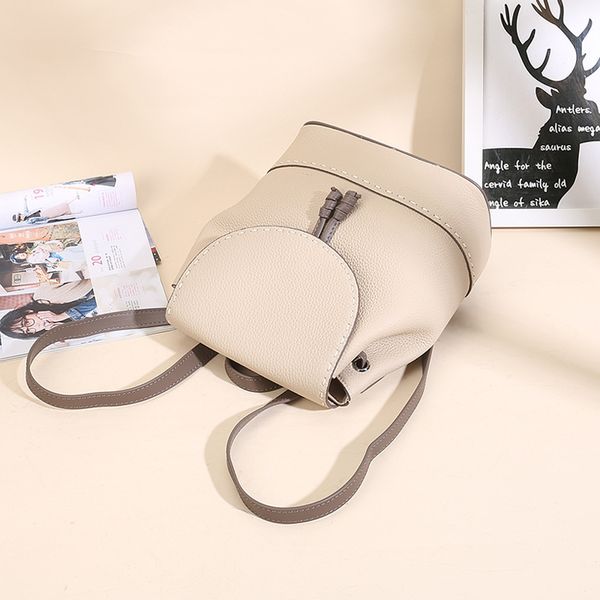 

carmenlai women backpack bag backpacks fashion handbags purses real leather portable student school back pack notebook bookbag