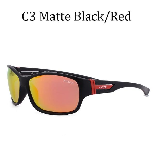 

hd brand aoze sunglasses men uv400 oculos lens designer polarized blue gafas goggles logo h2o polarized driving jthio, White;black