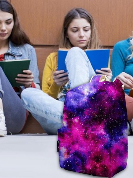 

school bags 2021 elementary schoolbags large storage space zipper backpack preschool shoulder bag camping daypack for kids starry sky
