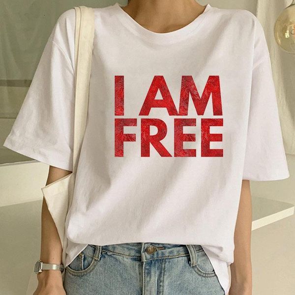 

new fashion women tshirt i' printed tee personality female t-shirt funny vintage vogue t-shirts camiseta mujer, White