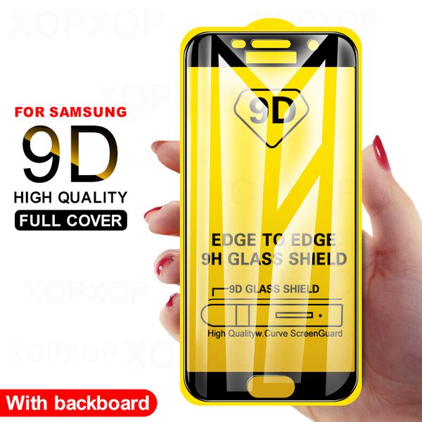 

lx brand 9d full cover tempered glass on for samsung galaxy a5 a6 a7 a8s a9 screen protector j8 j3 j4 j5 j6 j7 pro protective film 2017-8