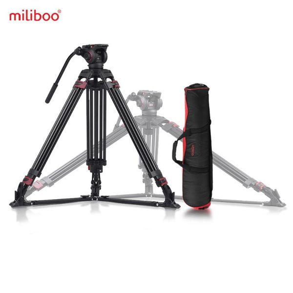 

miliboo mtt609a tripod pgraphy 3 sections tripod stand with 360Â° panorama for canon nikon sony dslr cameras camcorders