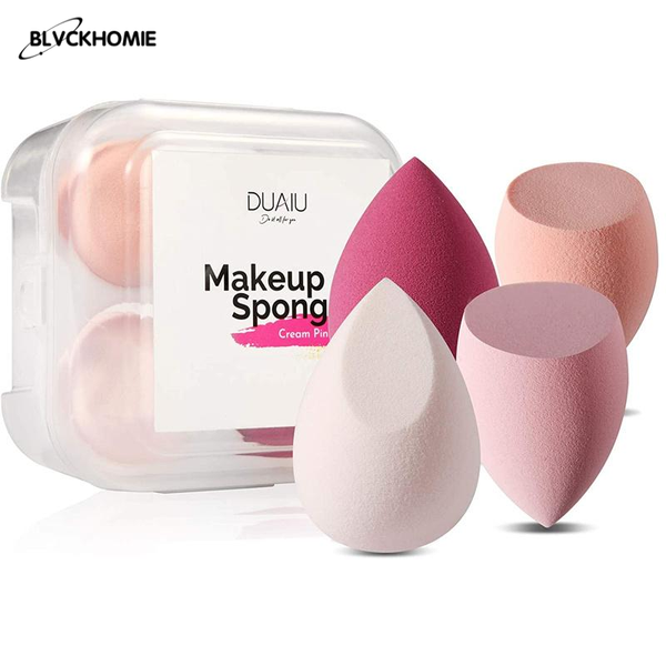 

sponges, applicators & cotton makeup sponge set blender beauty foundation blending sponge, flawless for liquid, cream, and powder, multi-col