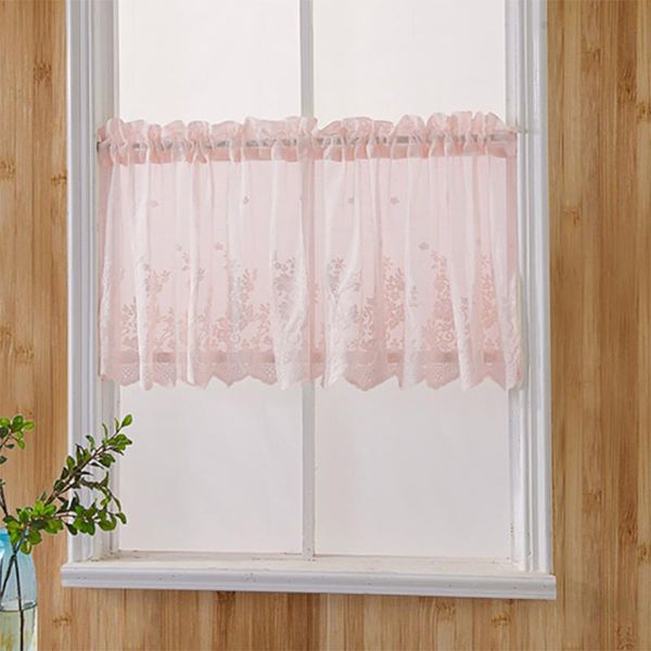 

curtain & drapes short curtains for kitchen sheer voile valance window treatment tulle living room bedroom