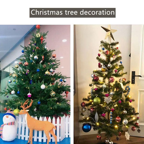 

party decoration 120 pc christmas ornaments, brand balls, tree hanging ball set, decorations