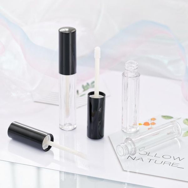 

storage bottles & jars 30/50/100pcs mini lip gloss tubes lipstick packaging container empty lipgloss small sample makeup packing