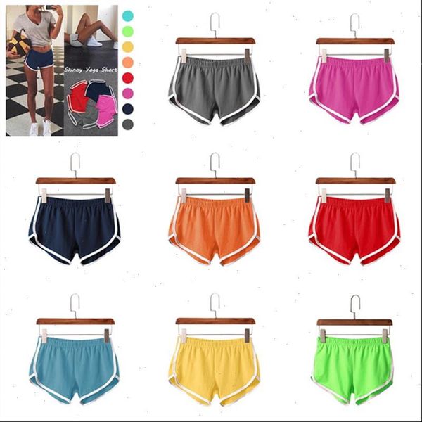 

women shorts 2021 summer short pants contrast binding side split elastic waist patchwork casual beach sports shorts z0714, White;black