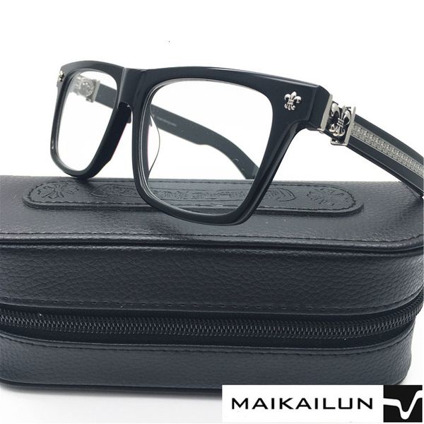 

sunglasses flat lens fashion spectacle frame men's and women's korean myopia 23, White;black