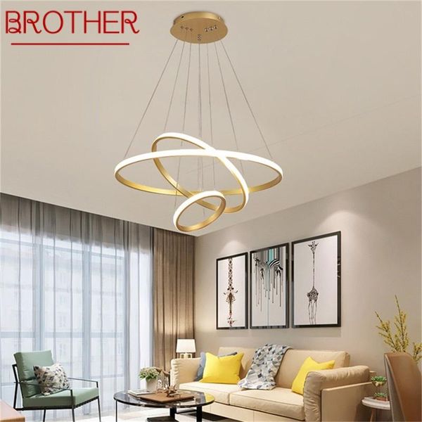 

pendant lamps brother nordic lights round contemporary led lamp creative fixture for home decoration