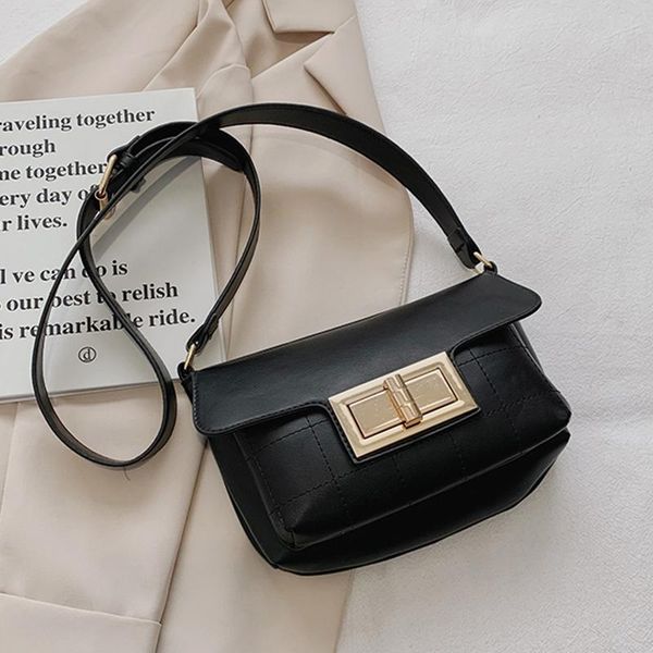 

evening bags simple small pu leather crossbody 2021 fashion summer travel solid color shoulder handbags and purses