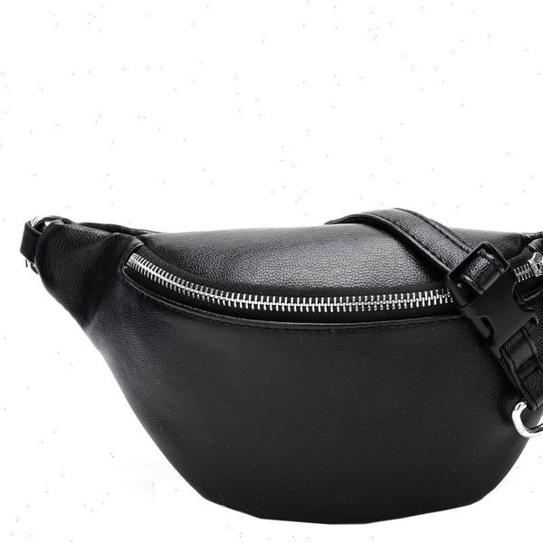 

40 chain hest waist packs bag pu leather fanny fashion belt chest bags