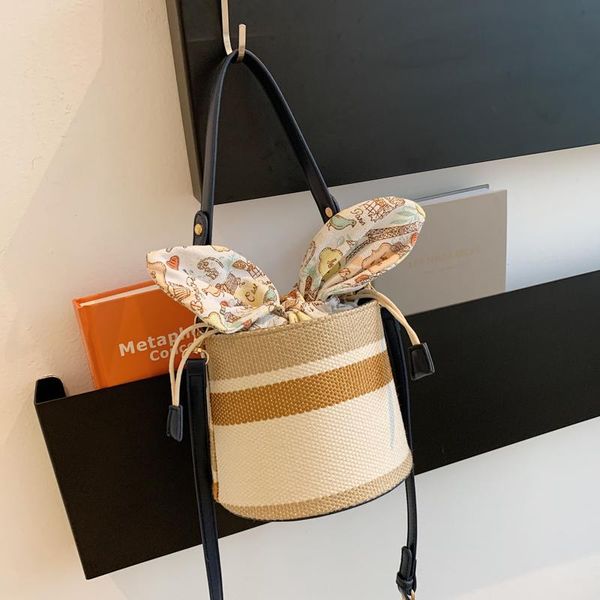 

evening bags fashion mini women's bucket 2021 all-match messenger bag pu leather ladies casual simple one-shoulder diagonal handbags