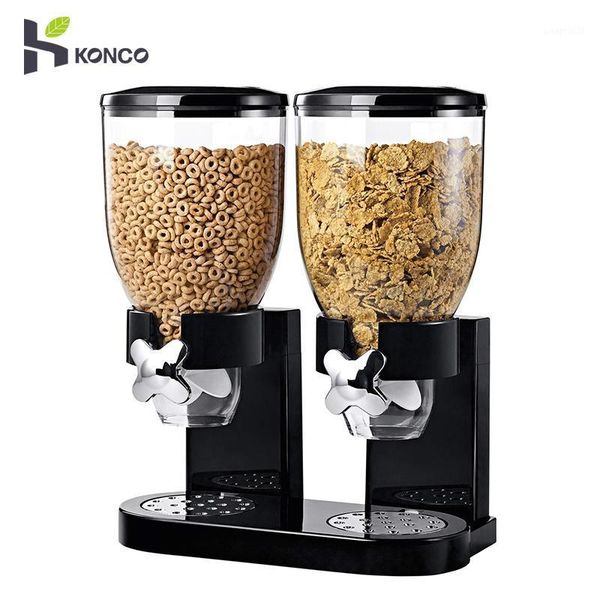 

storage bottles & jars dry food dispenser with large storage,kitchen container,cereal box for muesli,cornflakes and other cereal