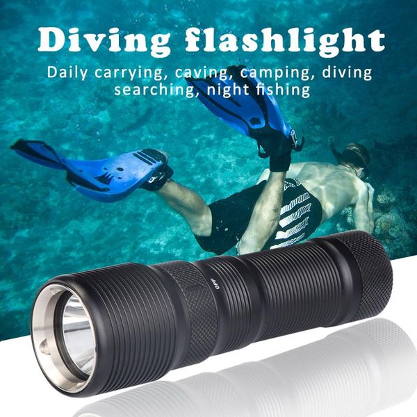 

flashlights torches trustfire aluminum alloy waterproof diving torch 700lm outdoor dive light with magnetic control switch