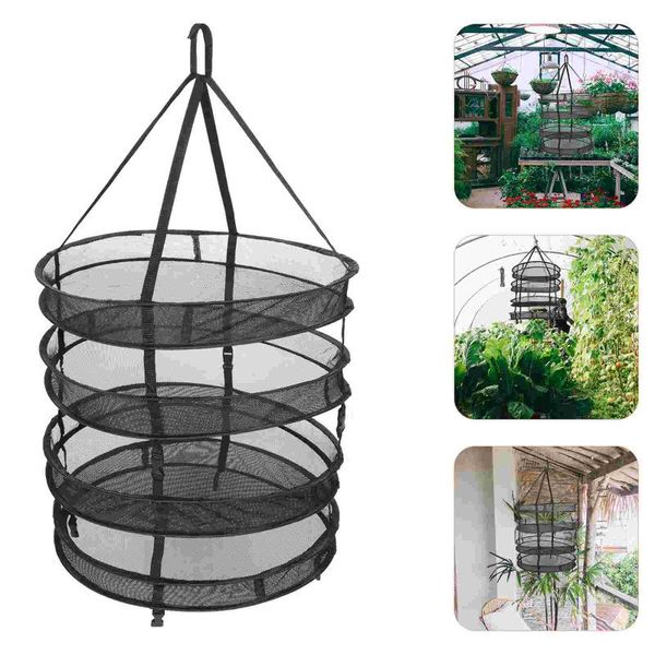 

hangers & racks 1 set of round drying net adjustable plant home