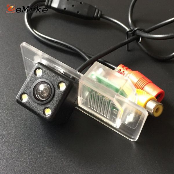 

car rear view cameras& parking sensors eemrke 4 8 12 led ccd hd backup cameras reverse camera for x1 x3 x5 x6 2 3 5 series 2014 2021