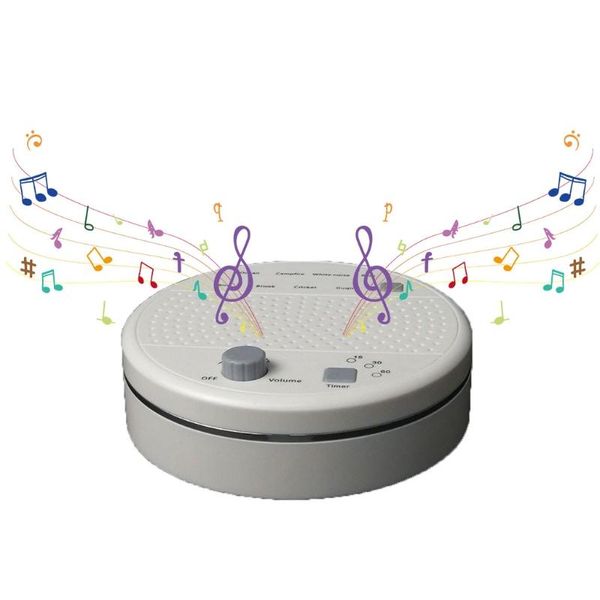 

white noise machine - sleep sound machine for baby kids adults - 9 hifi soothing sounds & 3 timer, for home office yoga